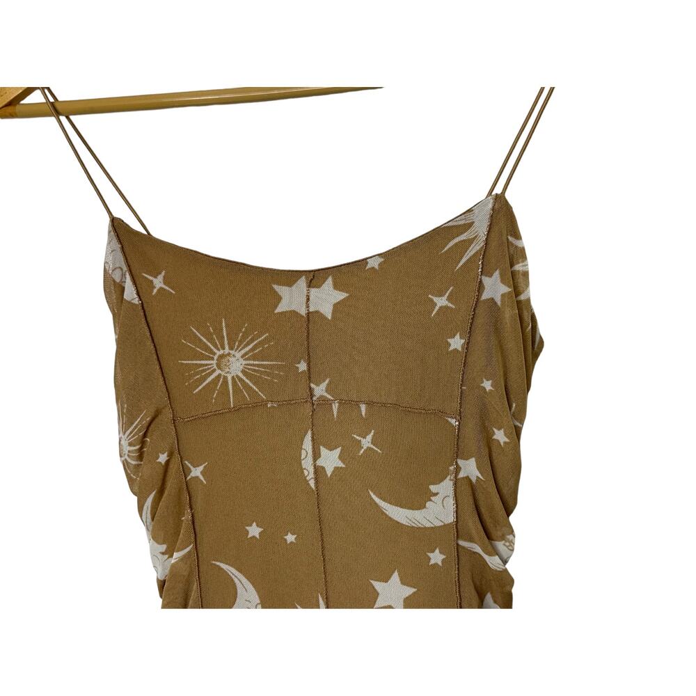 Forever 21 Celestial Print Cami Mini Dress Women's Small - Picture 8 of 10
